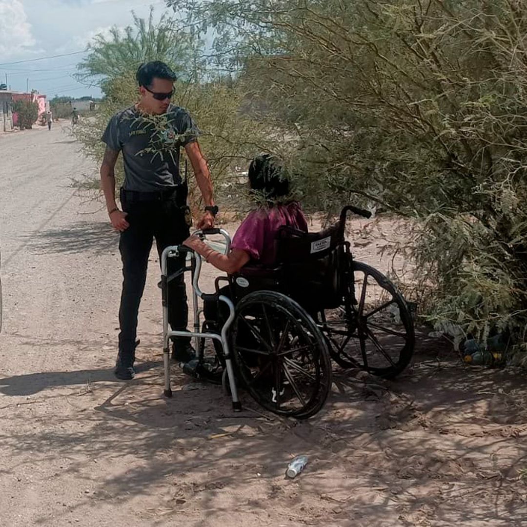 Taxista Abandona a Mujer de 75 Años en Silla de Ruedas en La Laguna